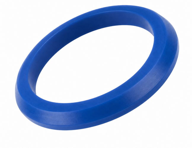Blue Bevel Seat gasket for sanitary process connections