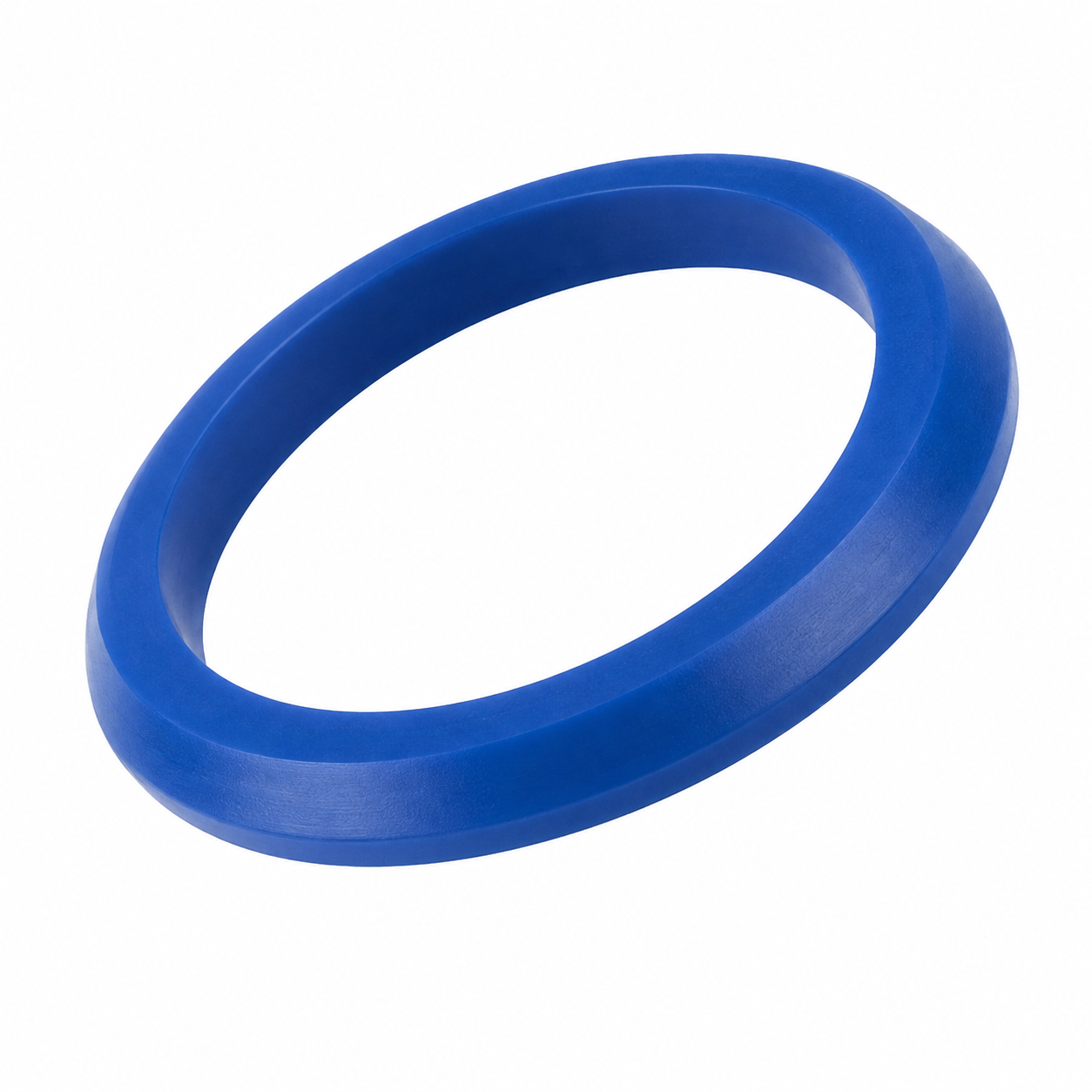 Blue Bevel Seat gasket for sanitary process connections