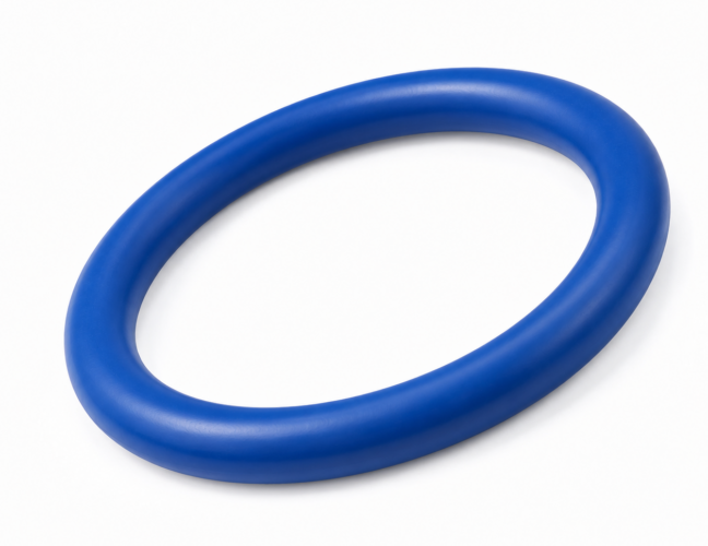 Blue RJT seal for hygienic threaded union connections