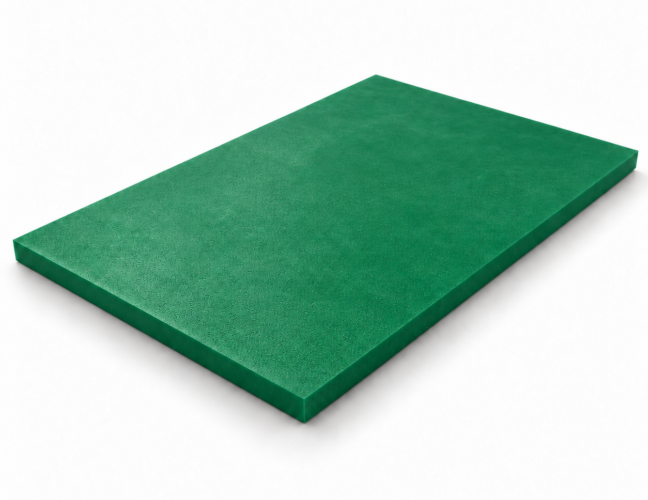 Green FKM rubber sheet