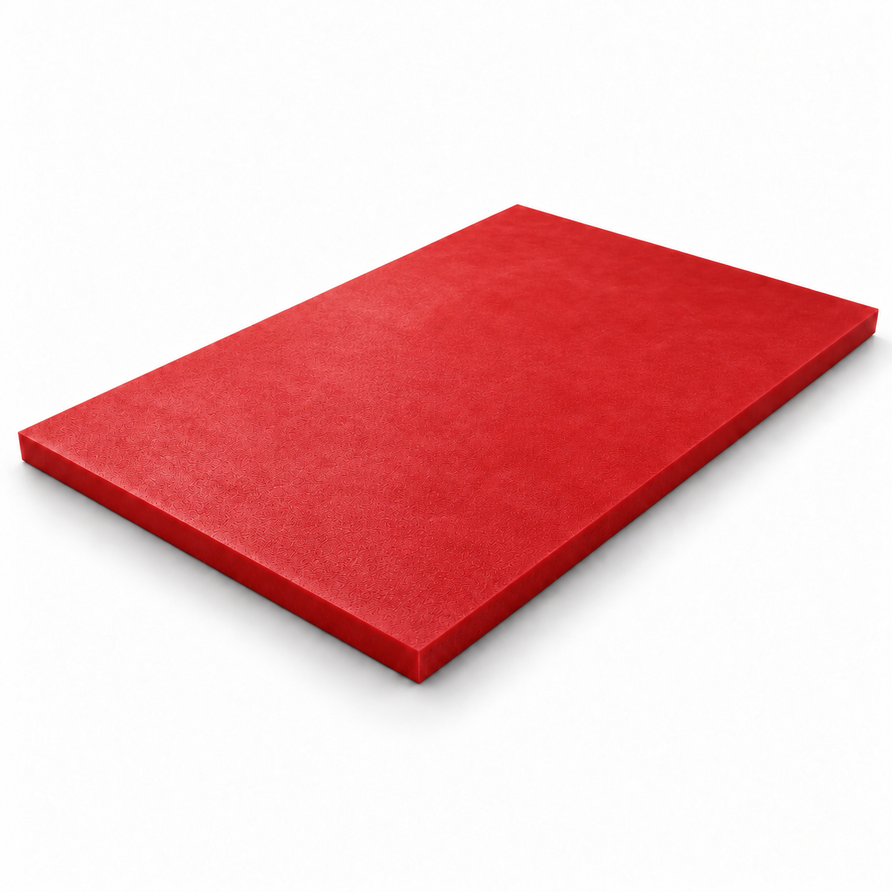 Red silicone rubber sheet